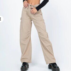 LIONESS -- Miami Vice Pant Cargo in Beige